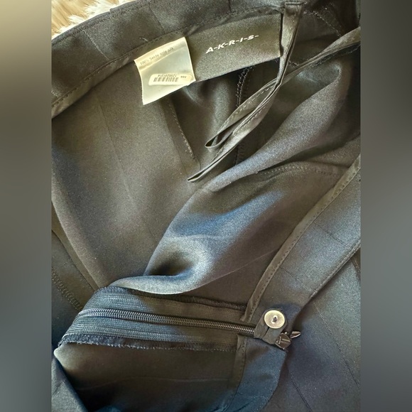 AKRIS 100% Silk Trousers 10 - Picture 12 of 14